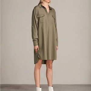 All saints shirt dress